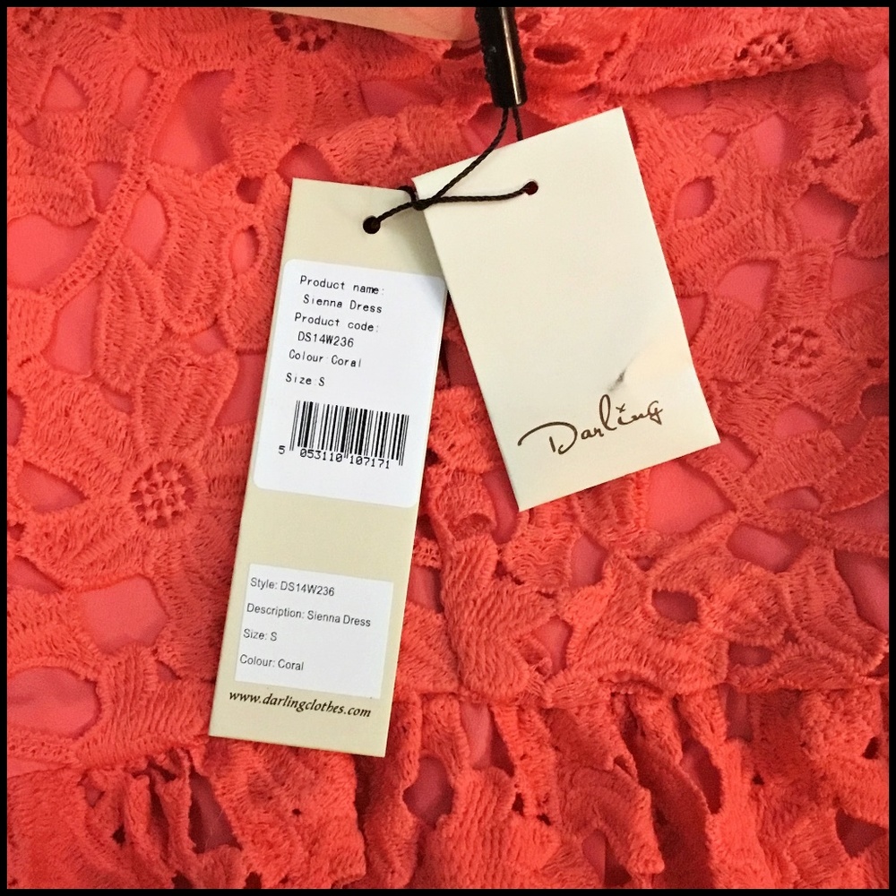 Darling Coral 'Sienna' Lace Dress - Picture 11 of 13